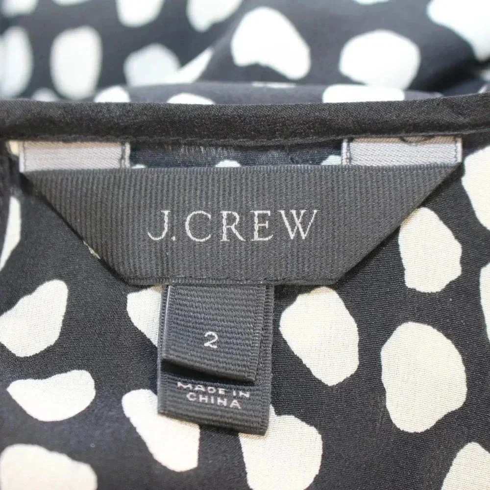 J.CREW ladies Blouse size 2